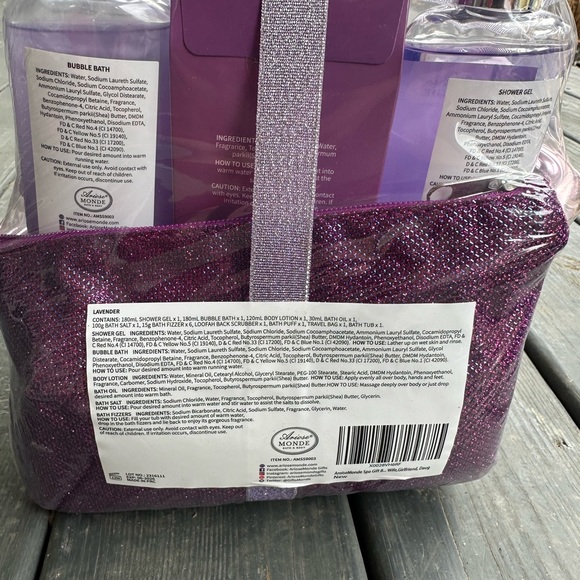 Ariose Monde lavender spa gift set- New! - Picture 9 of 9